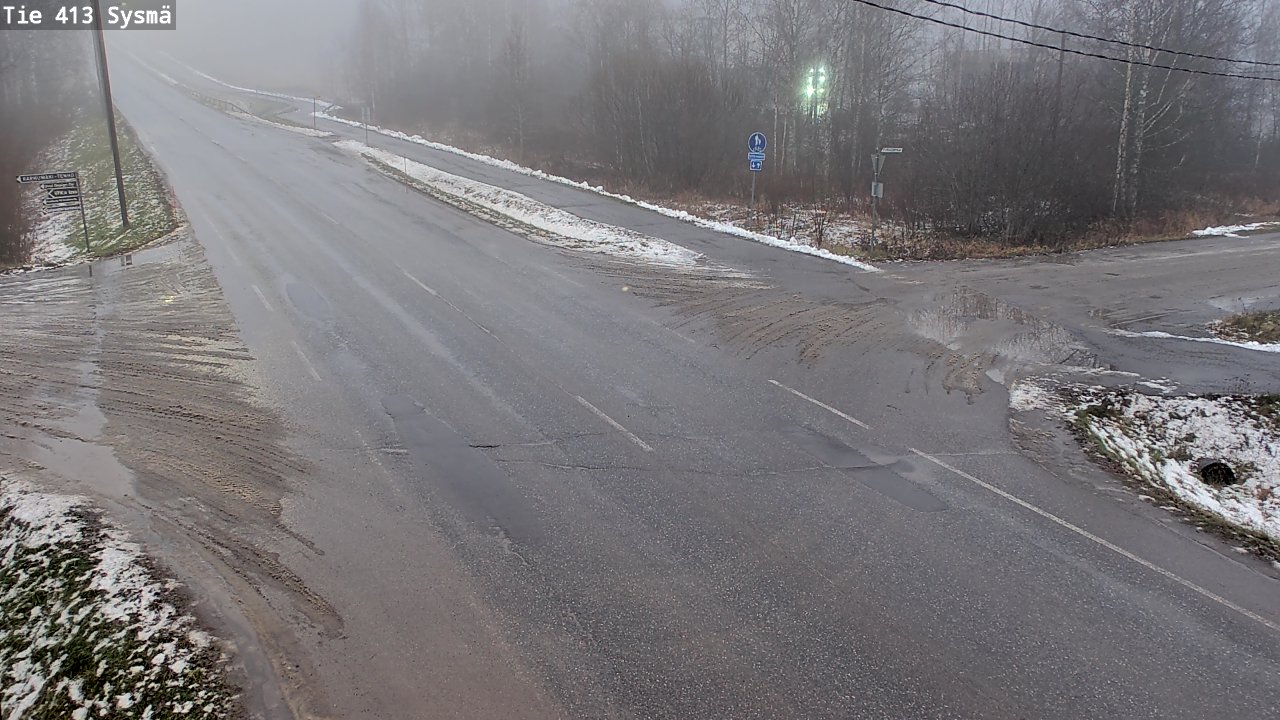 Weather Camera Image Väg 413 Sysmä, Sysmä, Päijät-Häme