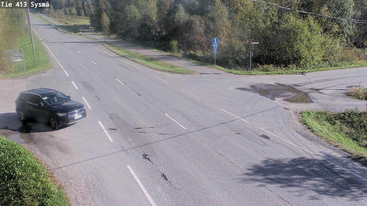 Weather Camera Image Road 413 Sysmä, Sysmä, Päijät-Häme
