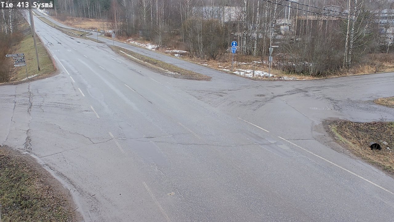 Weather Camera Image Road 413 Sysmä, Sysmä, Päijät-Häme
