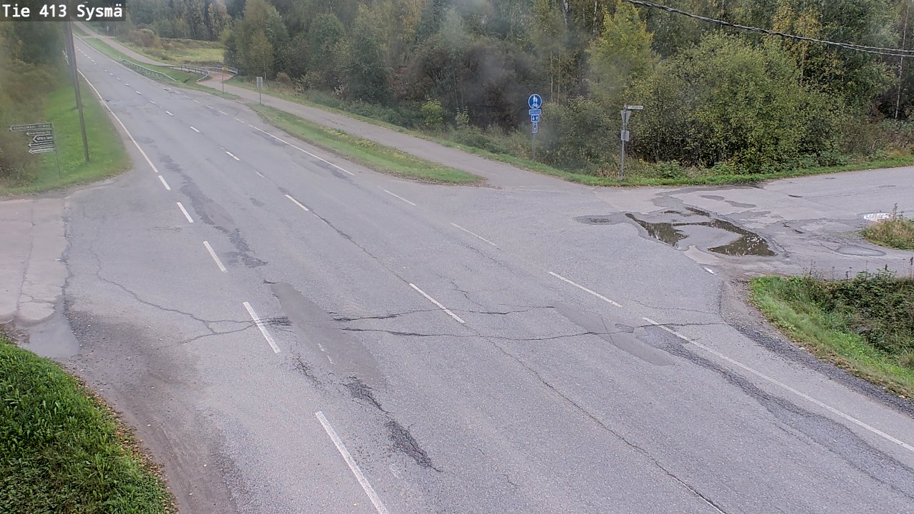 Weather Camera Image Road 413 Sysmä, Sysmä, Päijät-Häme
