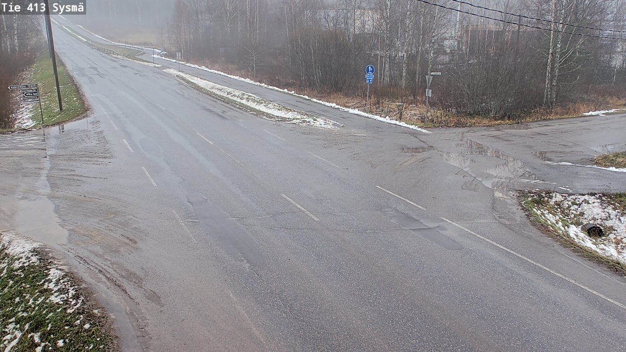 Weather Camera Image Väg 413 Sysmä, Sysmä, Päijät-Häme