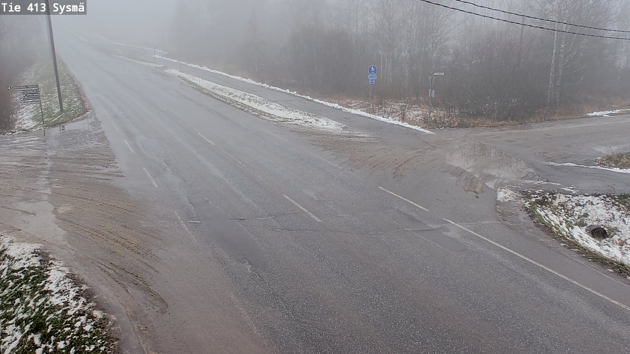 Weather Camera Image Väg 413 Sysmä, Sysmä, Päijät-Häme