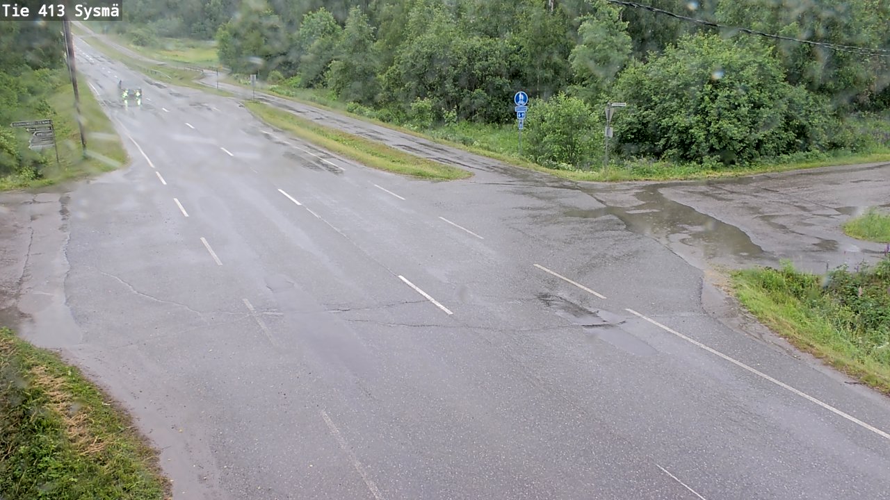 Weather Camera Image Väg 413 Sysmä, Sysmä, Päijät-Häme