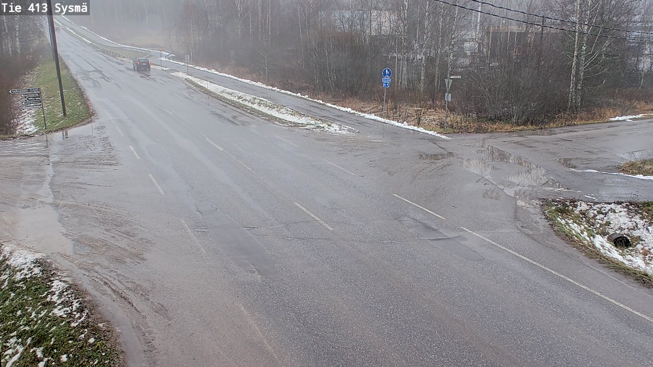 Weather Camera Image Väg 413 Sysmä, Sysmä, Päijät-Häme