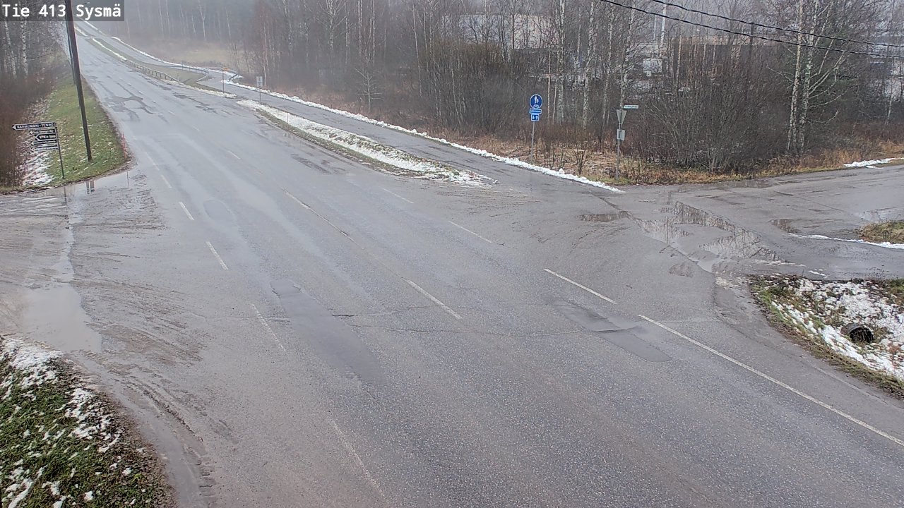 Weather Camera Image Väg 413 Sysmä, Sysmä, Päijät-Häme