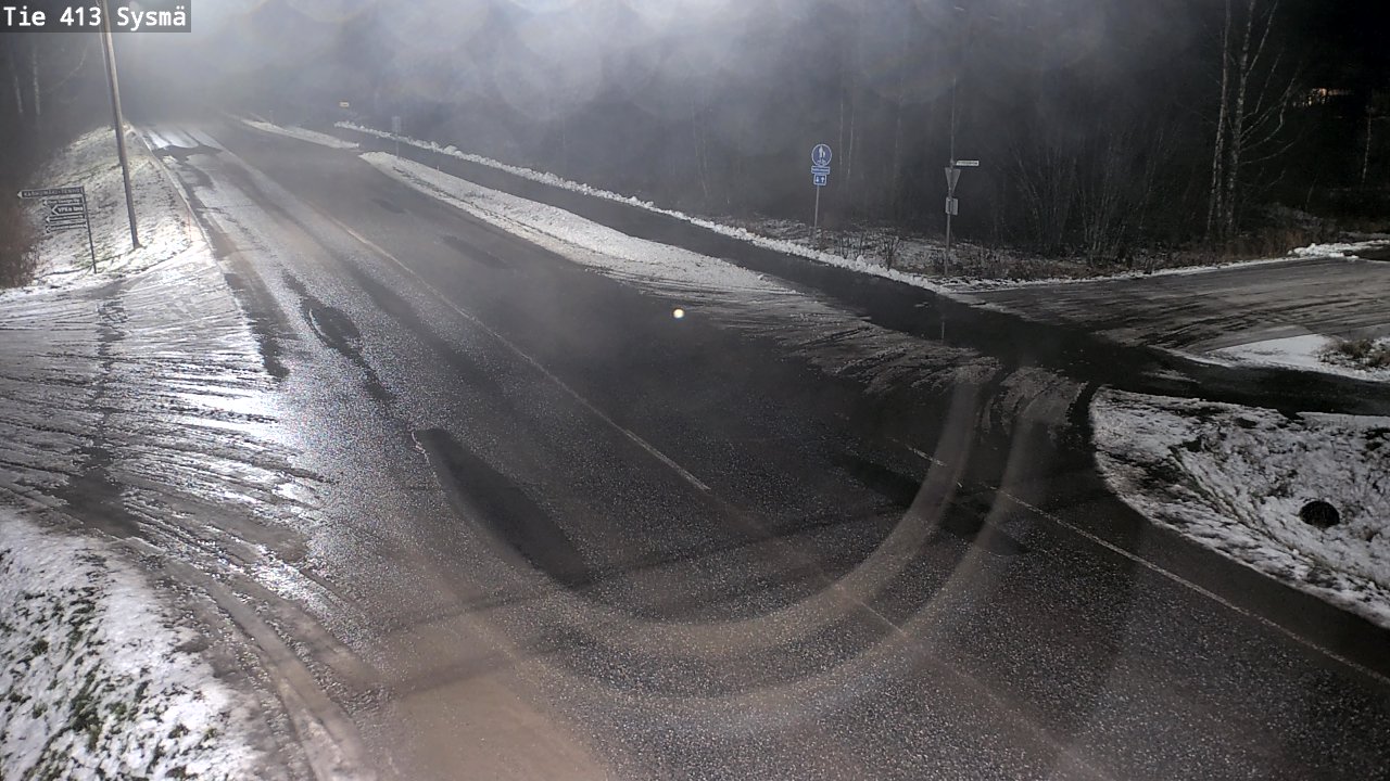 Weather Camera Image Väg 413 Sysmä, Sysmä, Päijät-Häme