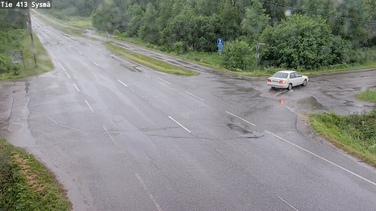 Weather Camera Image Road 413 Sysmä, Sysmä, Päijät-Häme