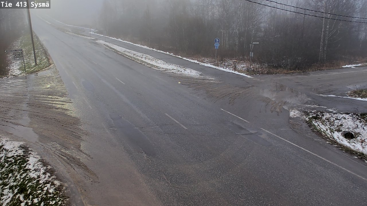 Weather Camera Image Väg 413 Sysmä, Sysmä, Päijät-Häme
