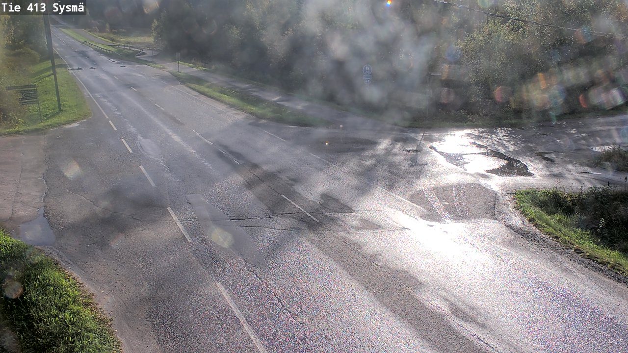 Weather Camera Image Road 413 Sysmä, Sysmä, Päijät-Häme