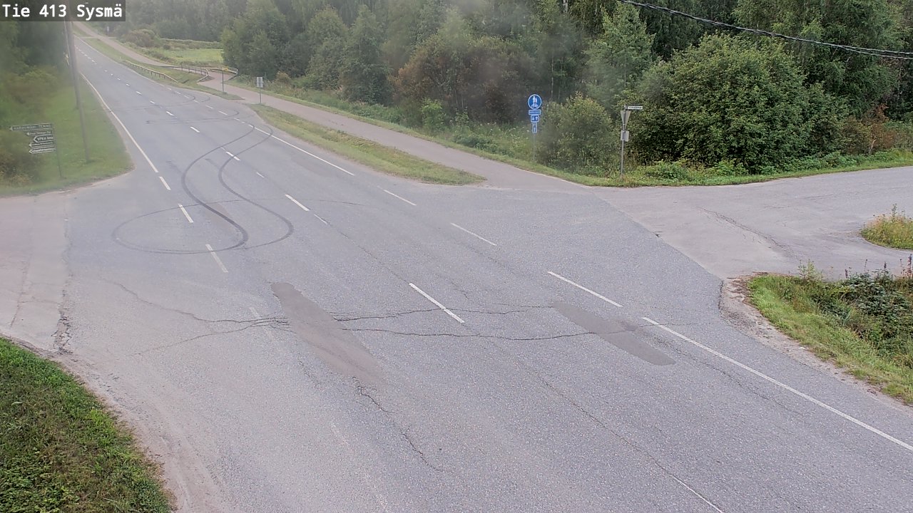 Weather Camera Image Road 413 Sysmä, Sysmä, Päijät-Häme