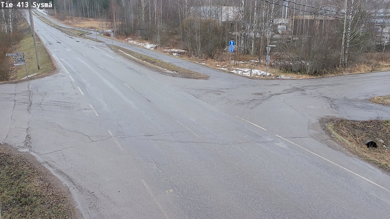 Weather Camera Image Road 413 Sysmä, Sysmä, Päijät-Häme