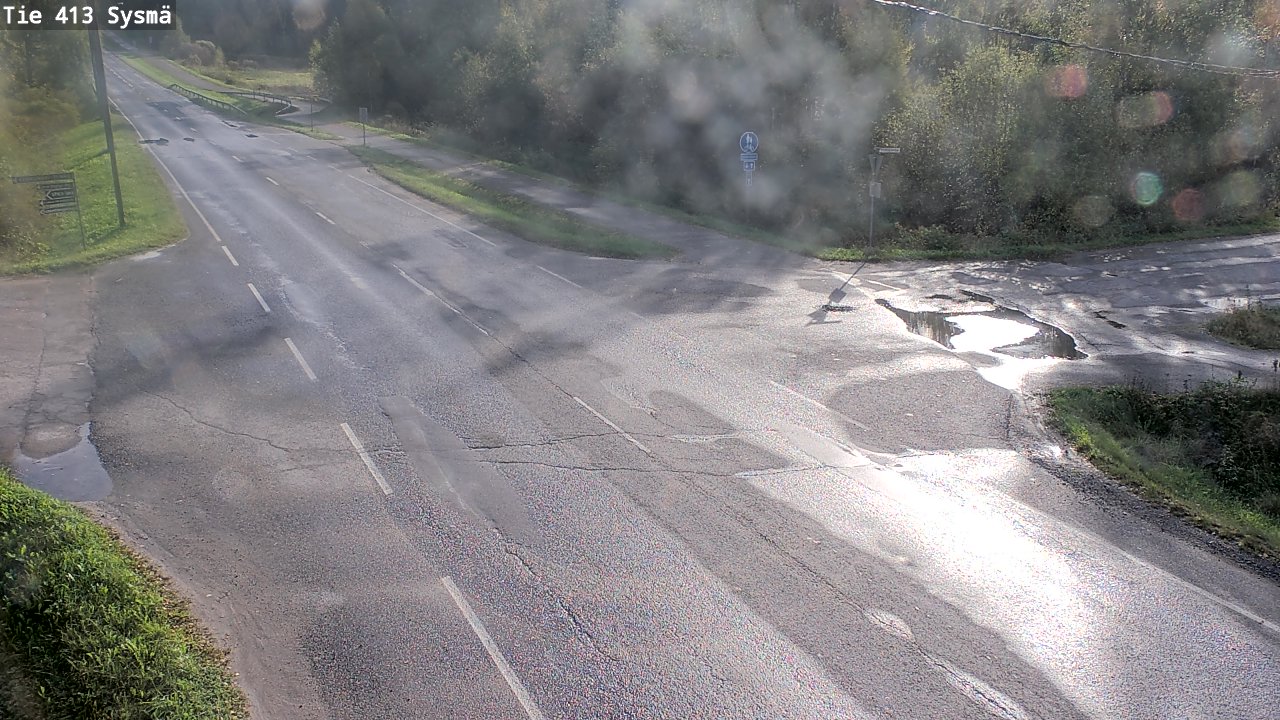 Weather Camera Image Road 413 Sysmä, Sysmä, Päijät-Häme