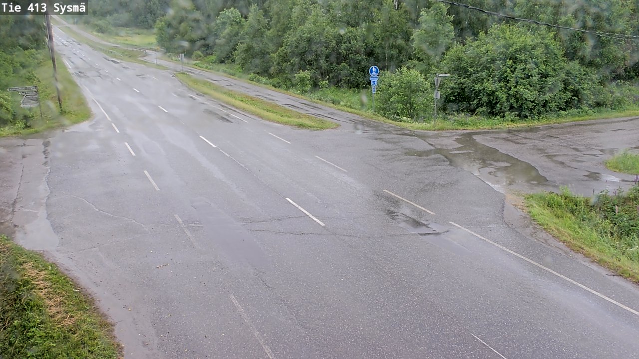 Weather Camera Image Väg 413 Sysmä, Sysmä, Päijät-Häme