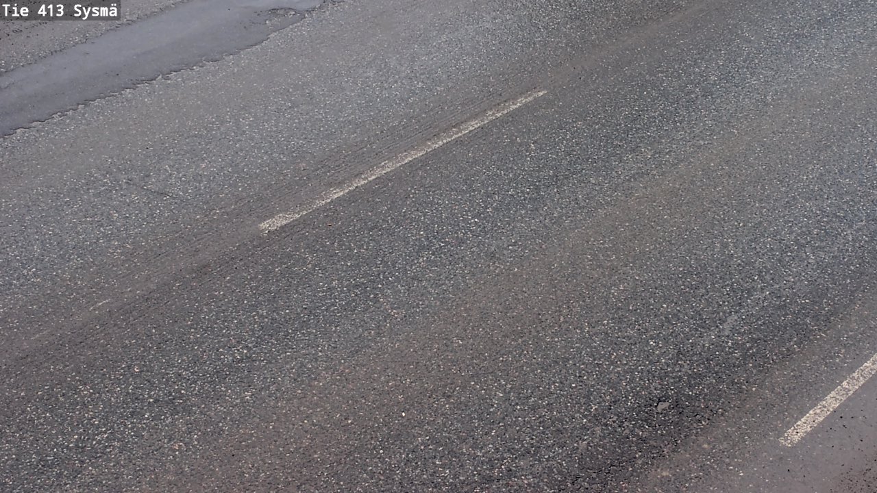Weather Camera Image Road 413 Sysmä, Sysmä, Päijät-Häme