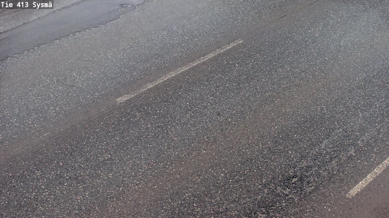 Weather Camera Image Road 413 Sysmä, Sysmä, Päijät-Häme