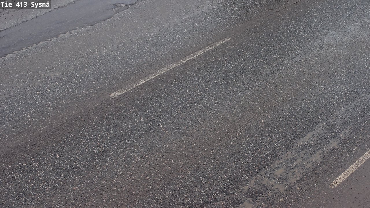 Weather Camera Image Road 413 Sysmä, Sysmä, Päijät-Häme