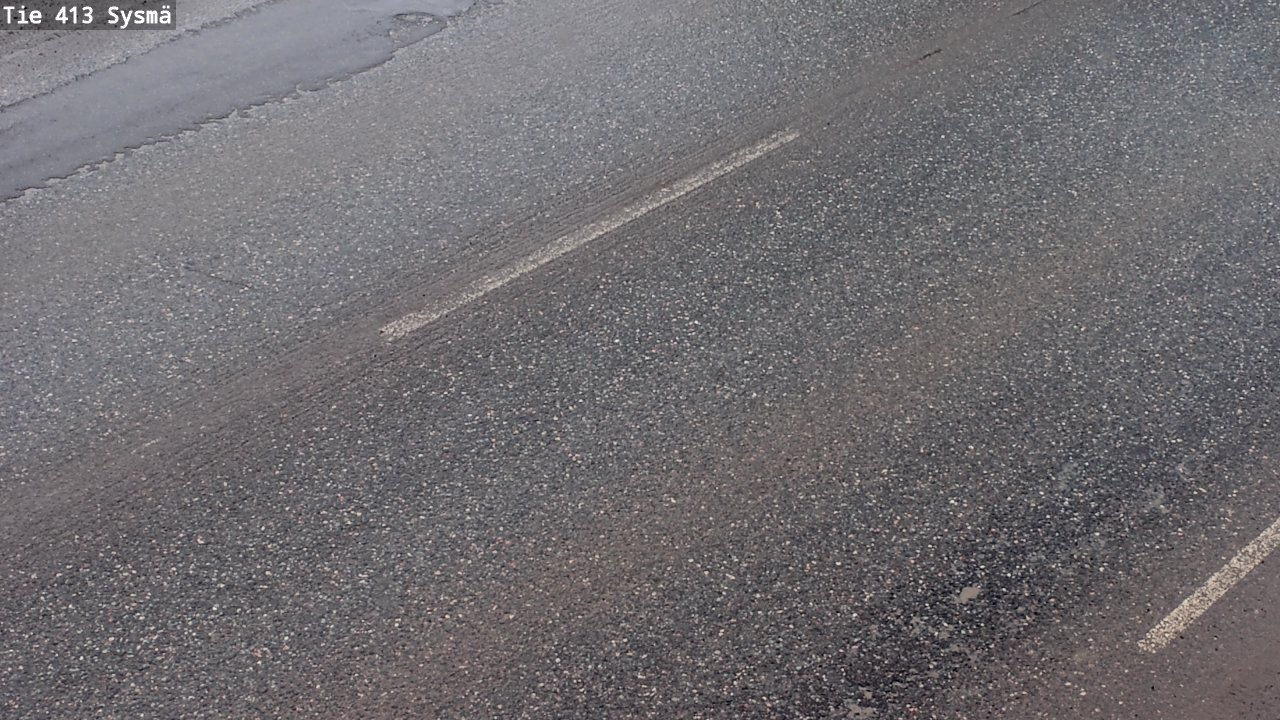 Weather Camera Image Road 413 Sysmä, Sysmä, Päijät-Häme