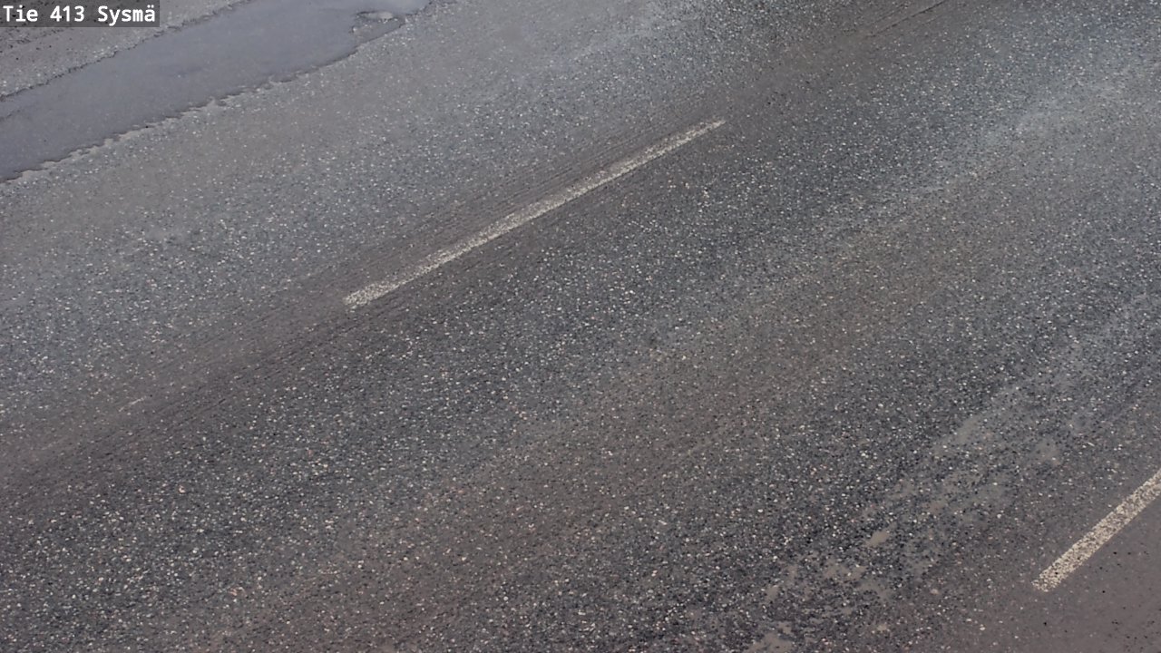 Weather Camera Image Road 413 Sysmä, Sysmä, Päijät-Häme