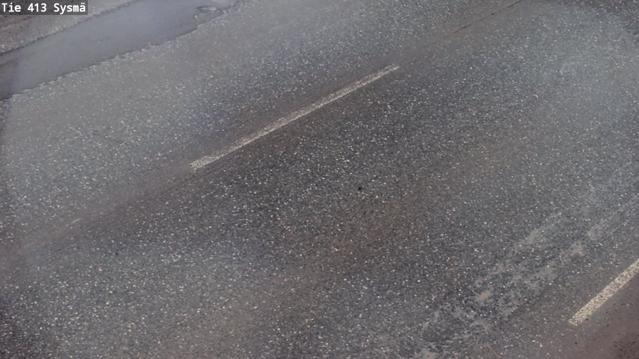 Weather Camera Image Road 413 Sysmä, Sysmä, Päijät-Häme
