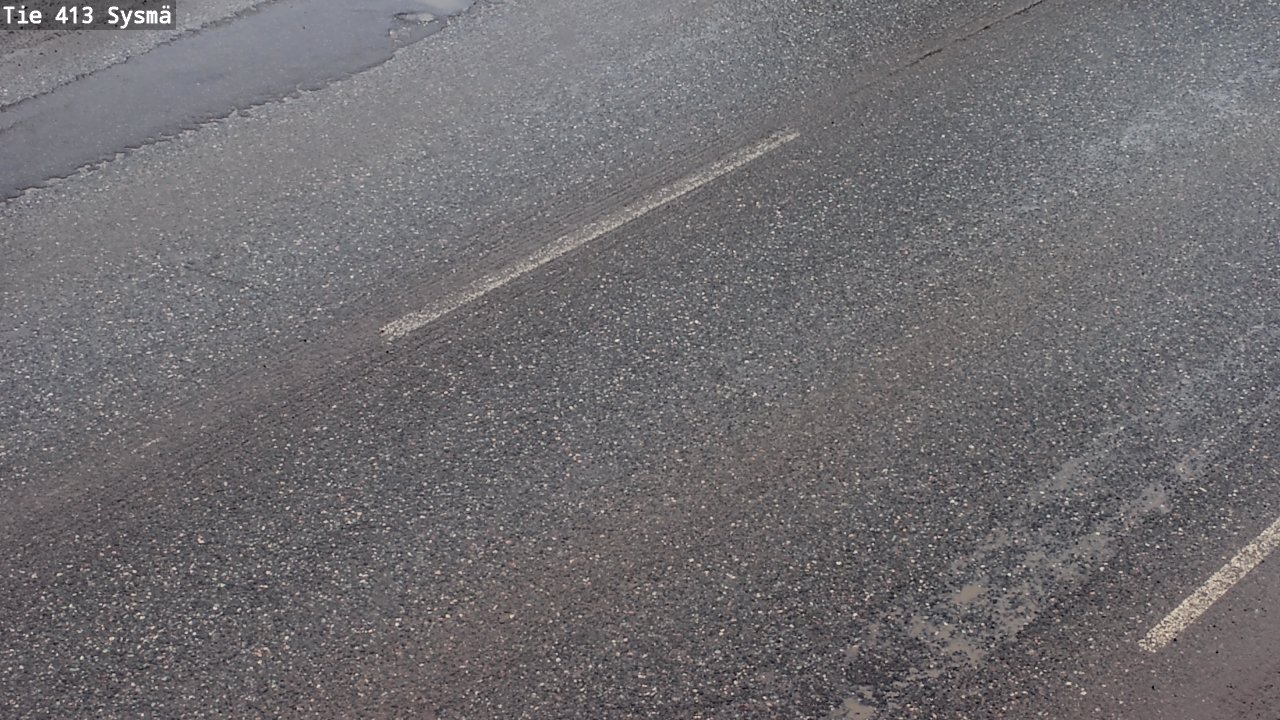 Weather Camera Image Road 413 Sysmä, Sysmä, Päijät-Häme