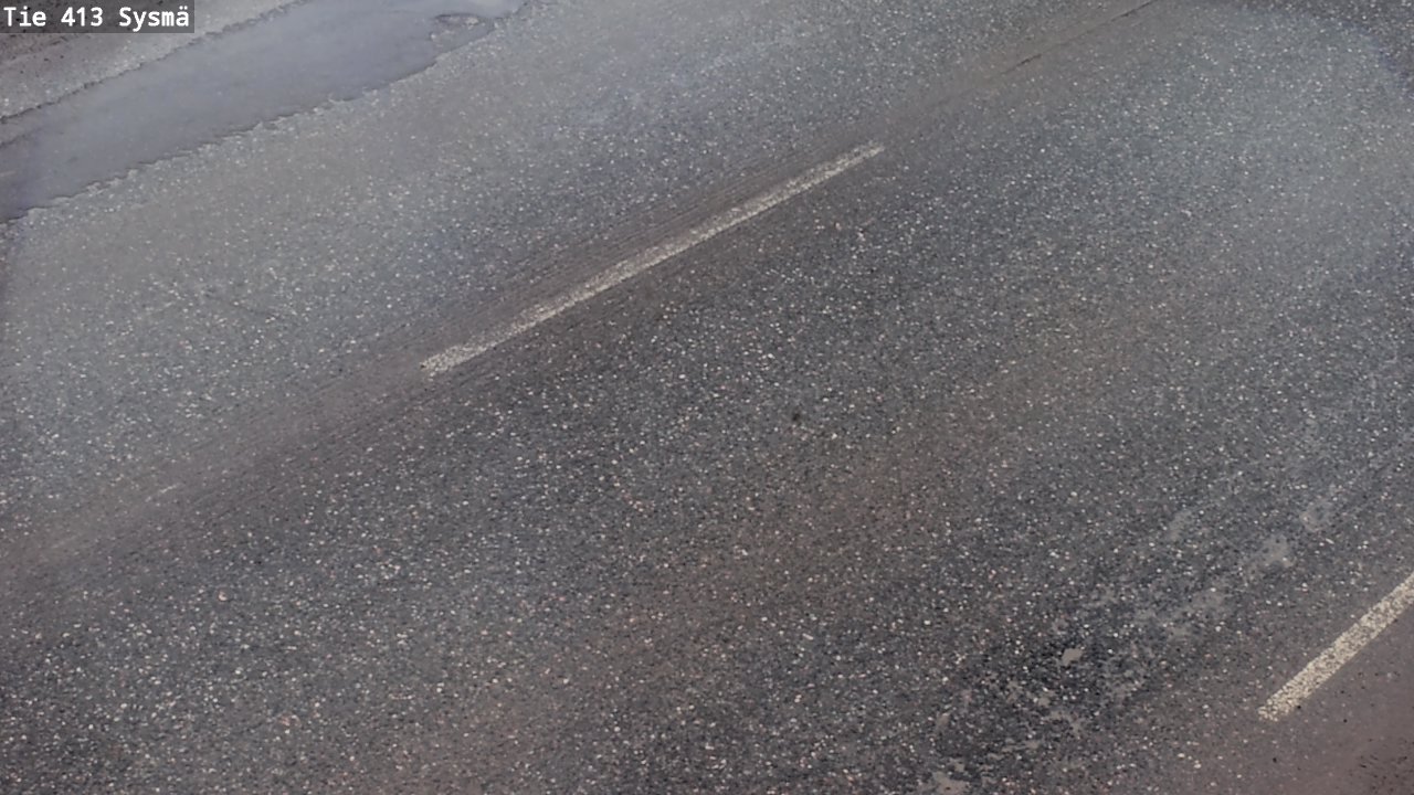 Weather Camera Image Road 413 Sysmä, Sysmä, Päijät-Häme