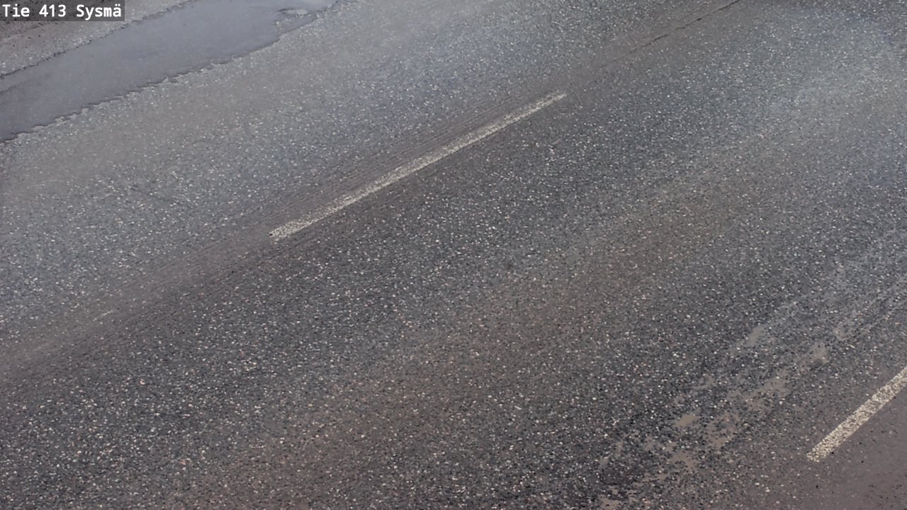 Weather Camera Image Road 413 Sysmä, Sysmä, Päijät-Häme