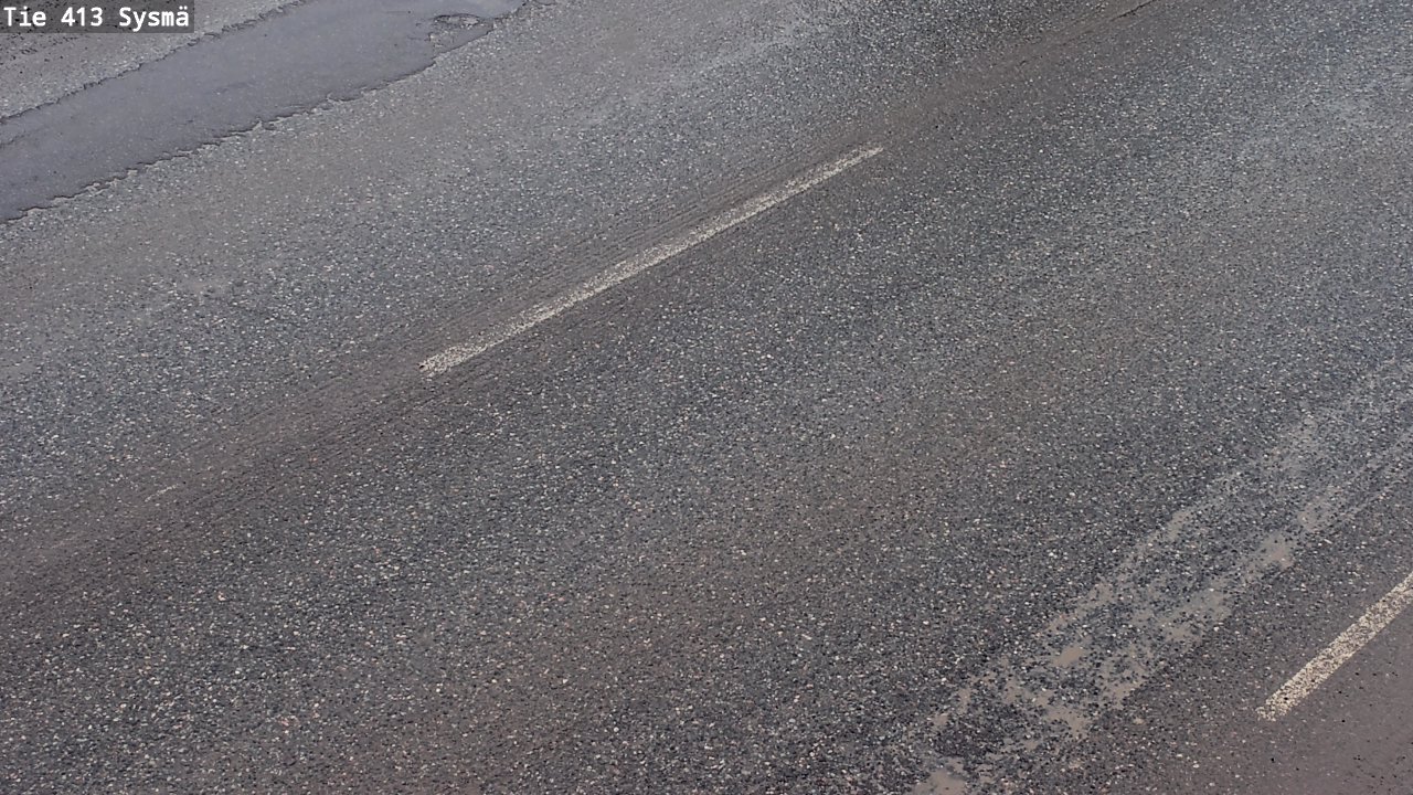 Weather Camera Image Road 413 Sysmä, Sysmä, Päijät-Häme