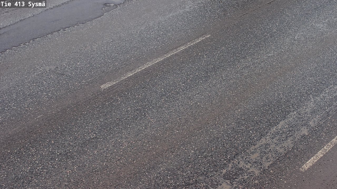 Weather Camera Image Road 413 Sysmä, Sysmä, Päijät-Häme