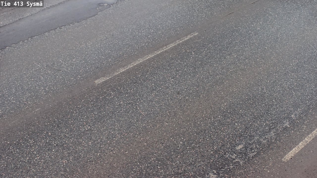 Weather Camera Image Road 413 Sysmä, Sysmä, Päijät-Häme