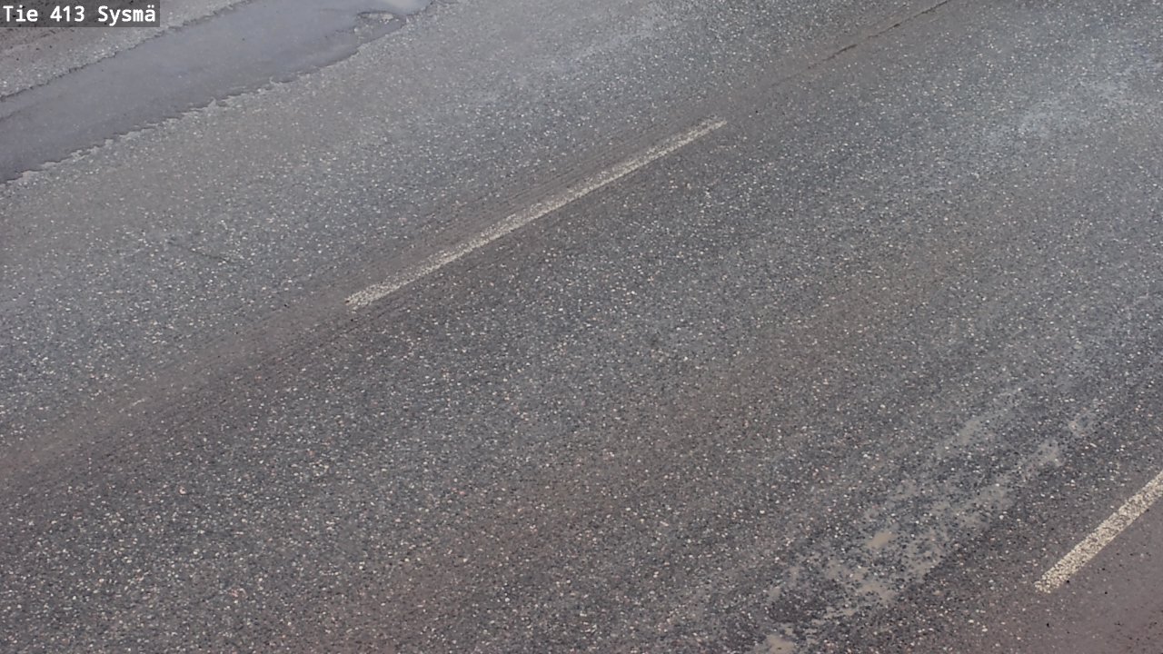 Weather Camera Image Road 413 Sysmä, Sysmä, Päijät-Häme