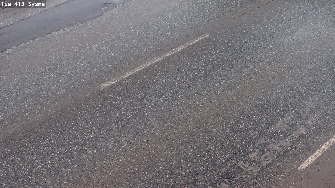 Weather Camera Image Road 413 Sysmä, Sysmä, Päijät-Häme