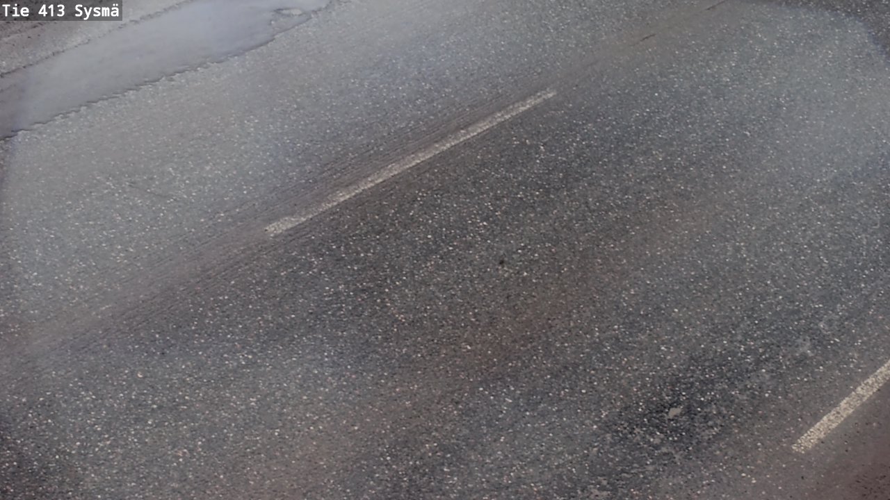 Weather Camera Image Road 413 Sysmä, Sysmä, Päijät-Häme