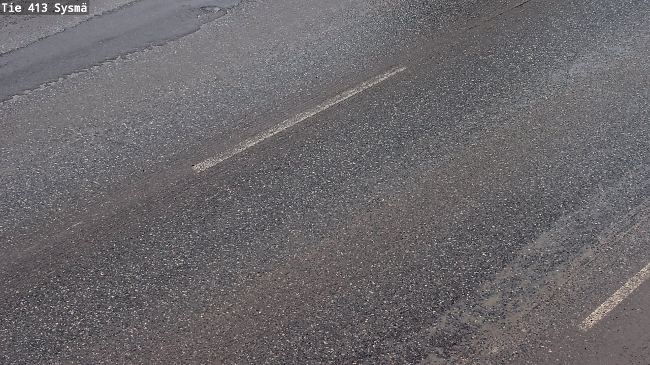 Weather Camera Image Road 413 Sysmä, Sysmä, Päijät-Häme