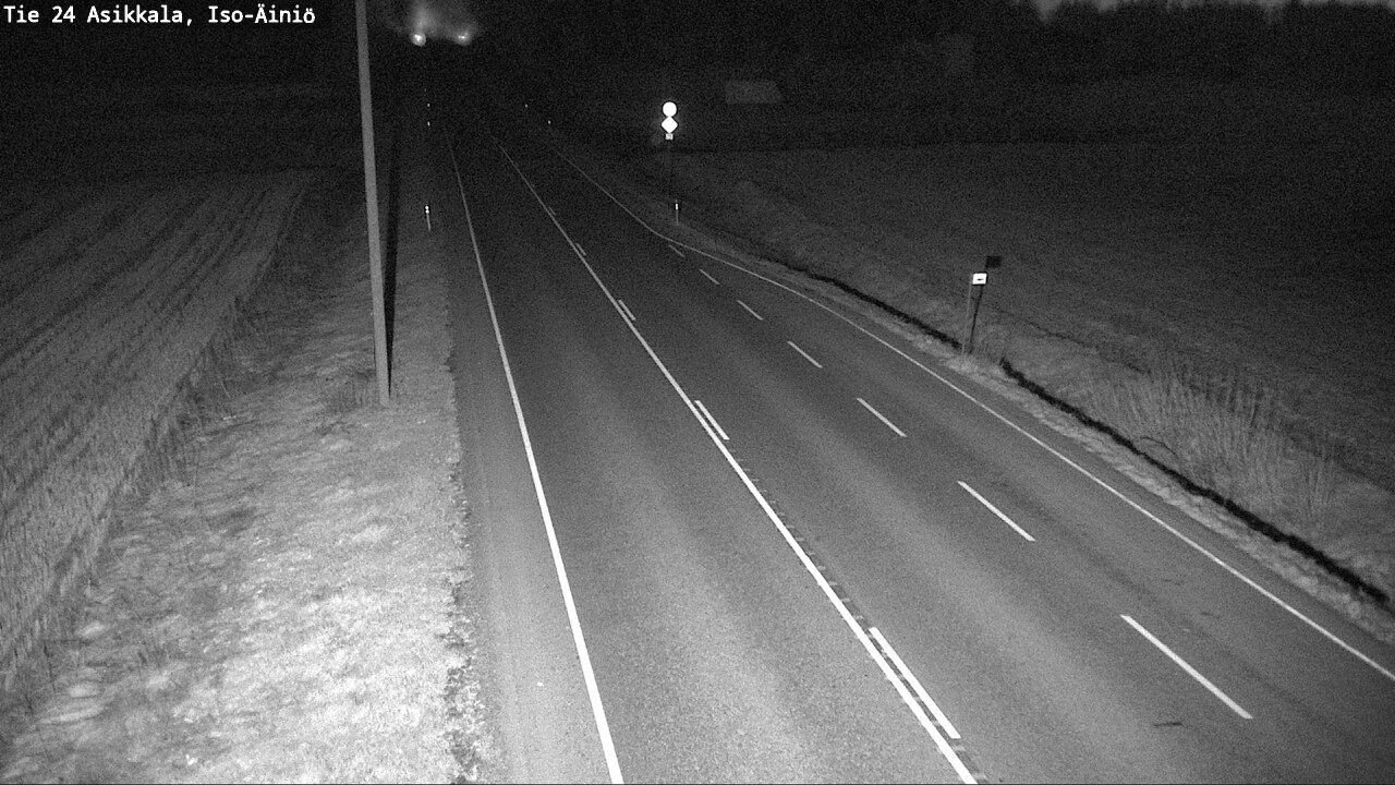 Weather Camera Image Road 24 Asikkala, Iso-Äiniö, Asikkala, Päijät-Häme