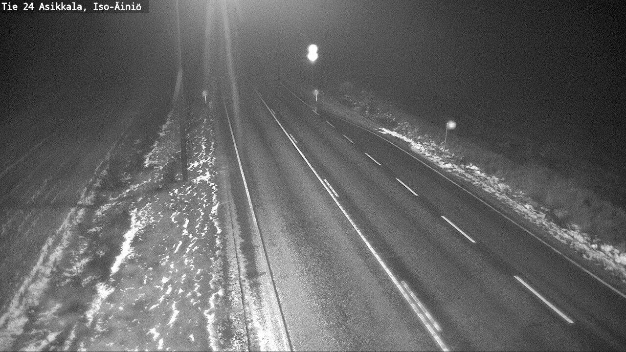 Weather Camera Image Väg 24 Asikkala, Iso-Äiniö, Asikkala, Päijät-Häme