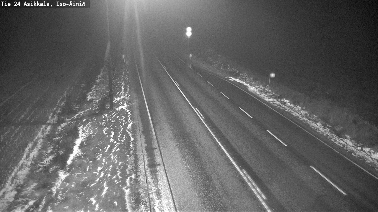 Weather Camera Image Väg 24 Asikkala, Iso-Äiniö, Asikkala, Päijät-Häme