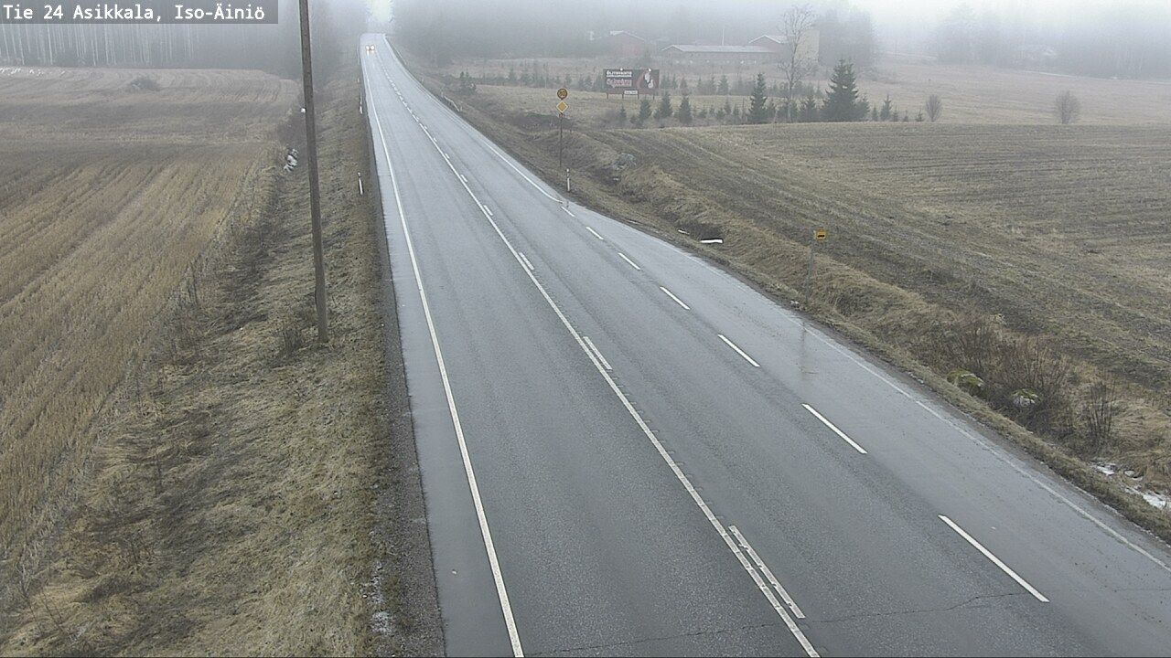 Weather Camera Image Road 24 Asikkala, Iso-Äiniö, Asikkala, Päijät-Häme