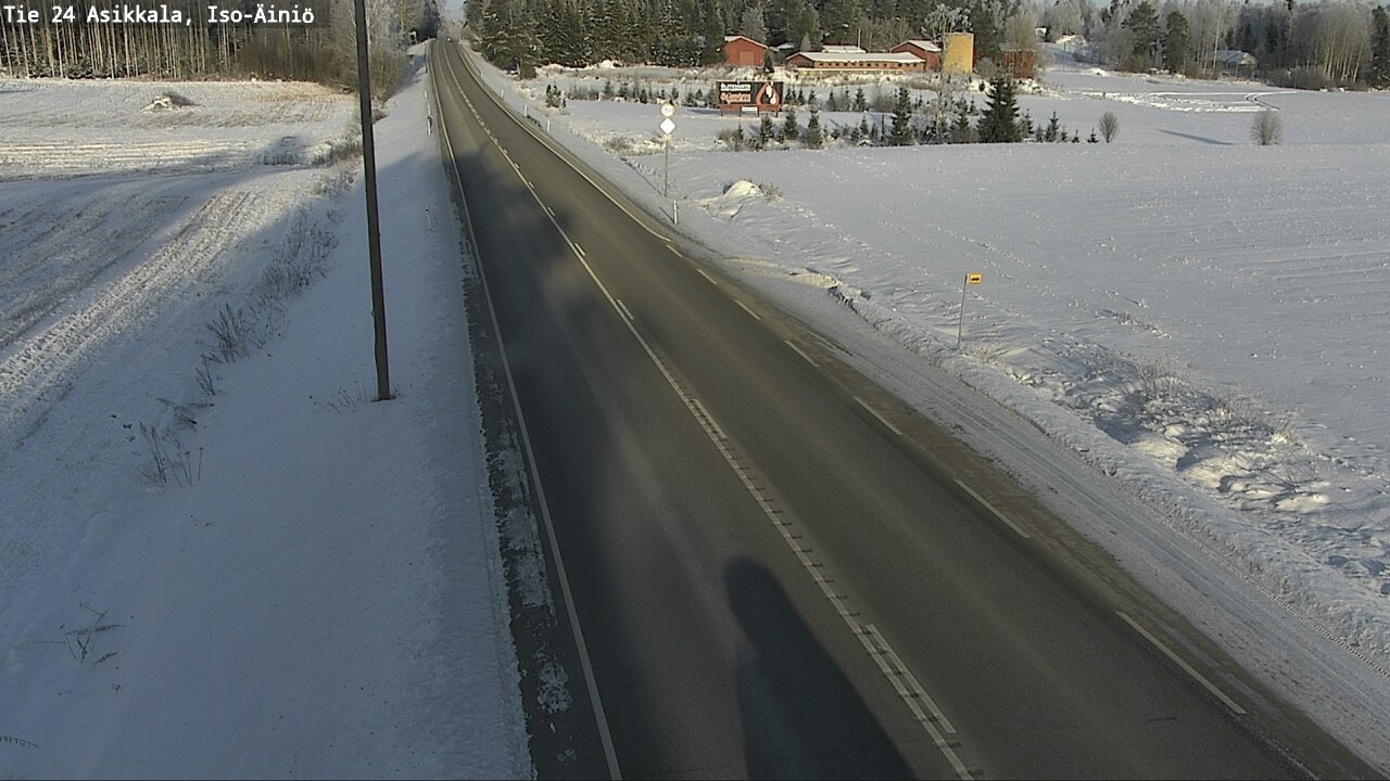 Weather Camera Image Road 24 Asikkala, Iso-Äiniö, Asikkala, Päijät-Häme