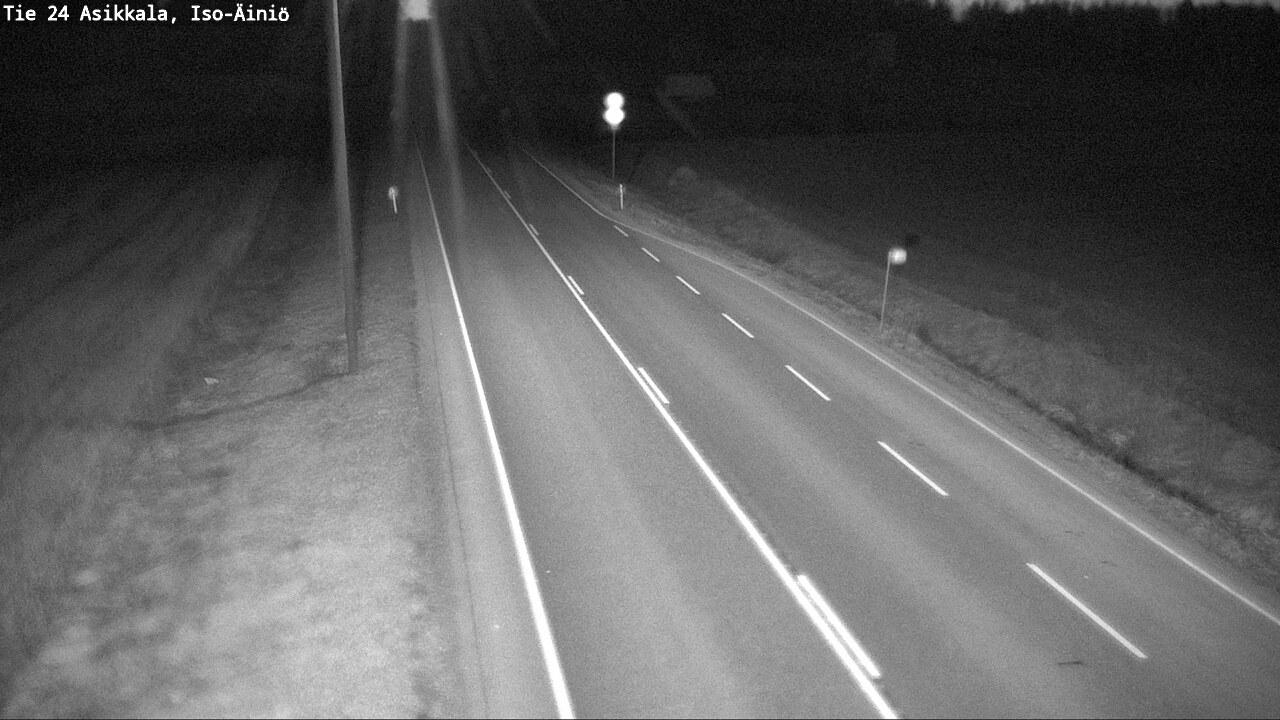 Weather Camera Image Road 24 Asikkala, Iso-Äiniö, Asikkala, Päijät-Häme