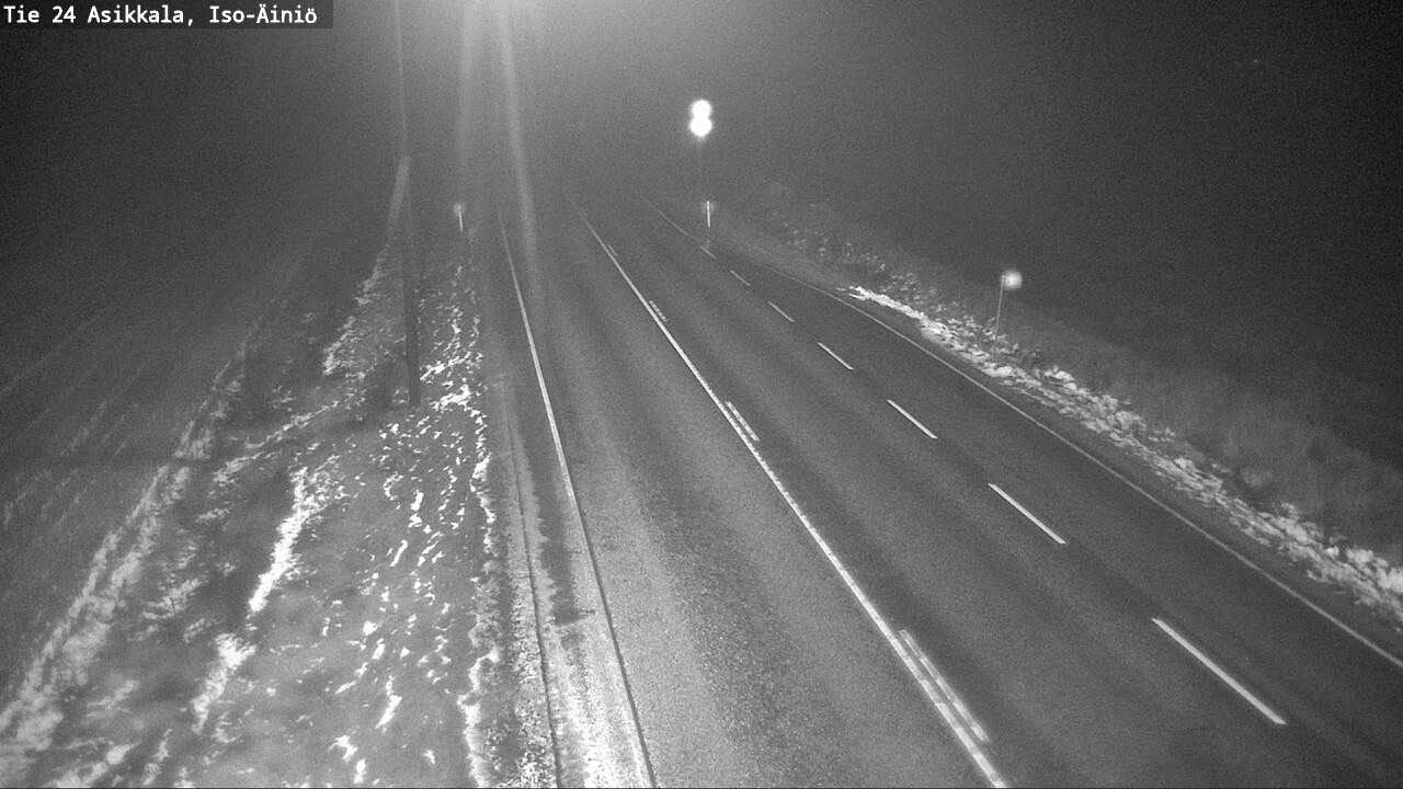 Weather Camera Image Väg 24 Asikkala, Iso-Äiniö, Asikkala, Päijät-Häme
