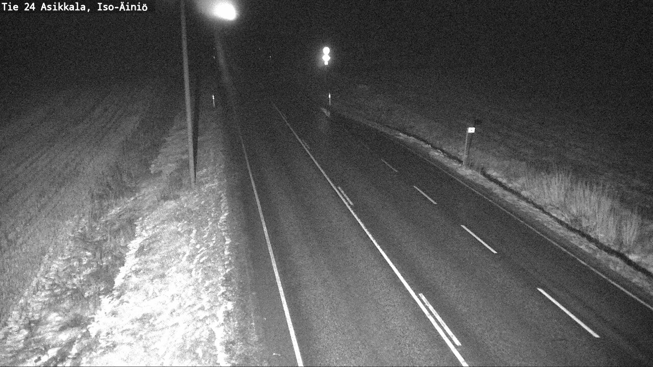Weather Camera Image Väg 24 Asikkala, Iso-Äiniö, Asikkala, Päijät-Häme
