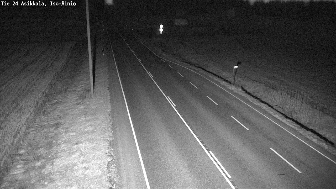 Weather Camera Image Road 24 Asikkala, Iso-Äiniö, Asikkala, Päijät-Häme