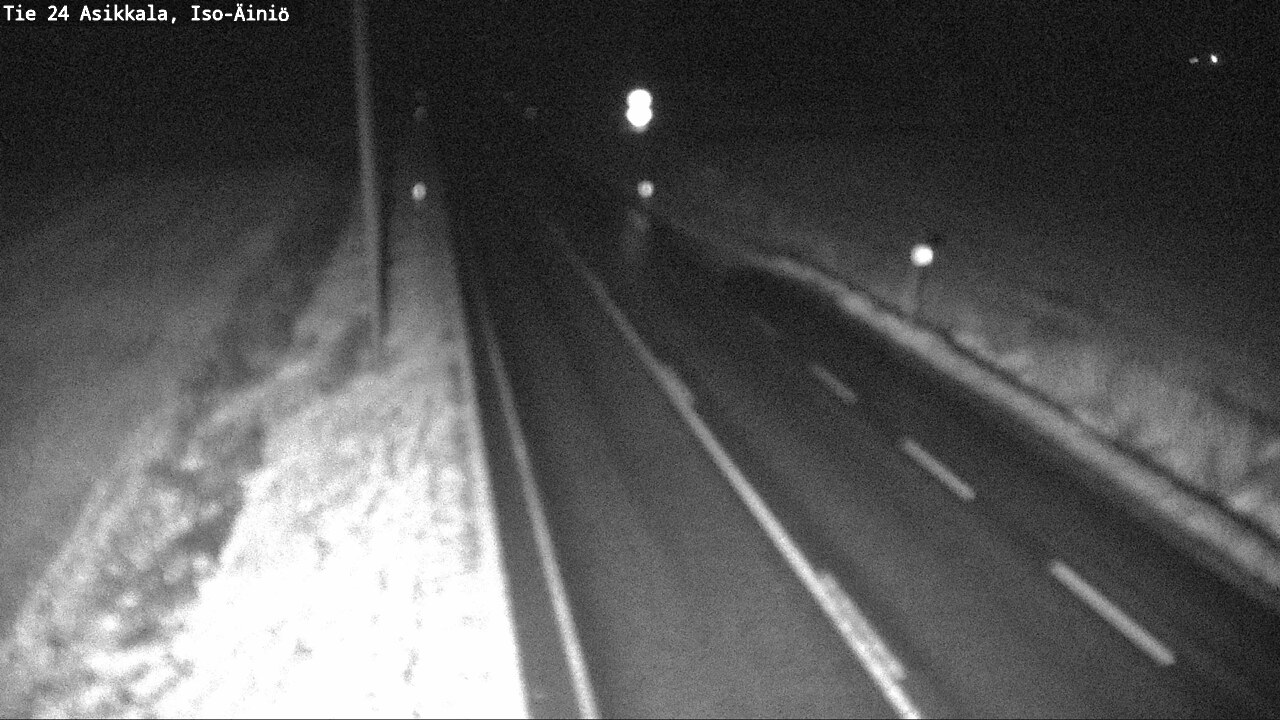 Weather Camera Image Väg 24 Asikkala, Iso-Äiniö, Asikkala, Päijät-Häme