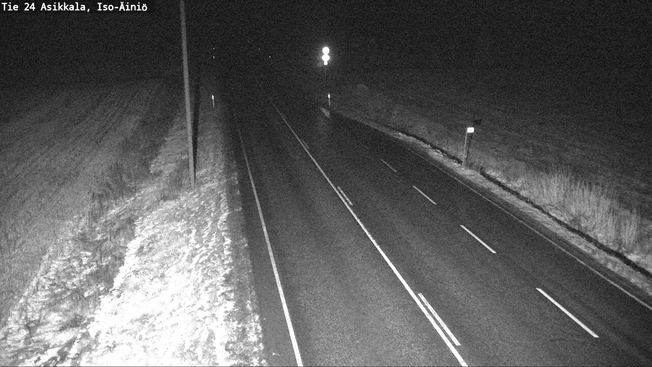 Weather Camera Image Väg 24 Asikkala, Iso-Äiniö, Asikkala, Päijät-Häme