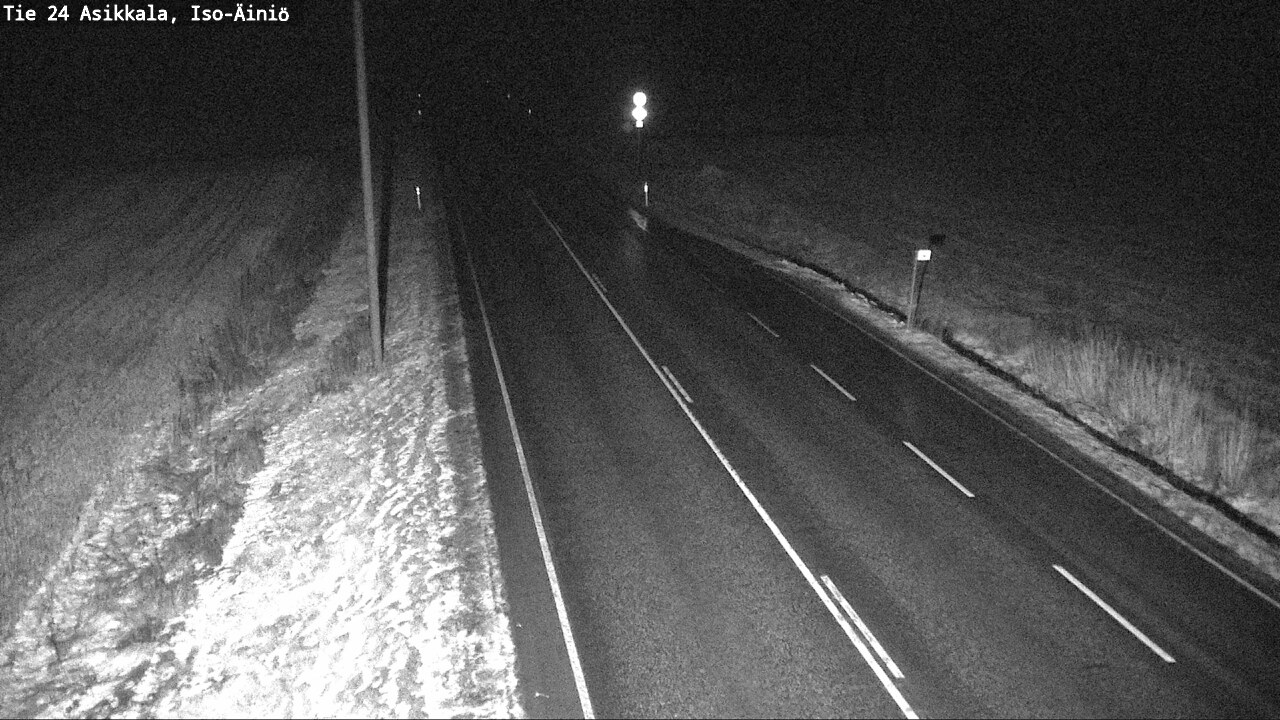 Weather Camera Image Väg 24 Asikkala, Iso-Äiniö, Asikkala, Päijät-Häme
