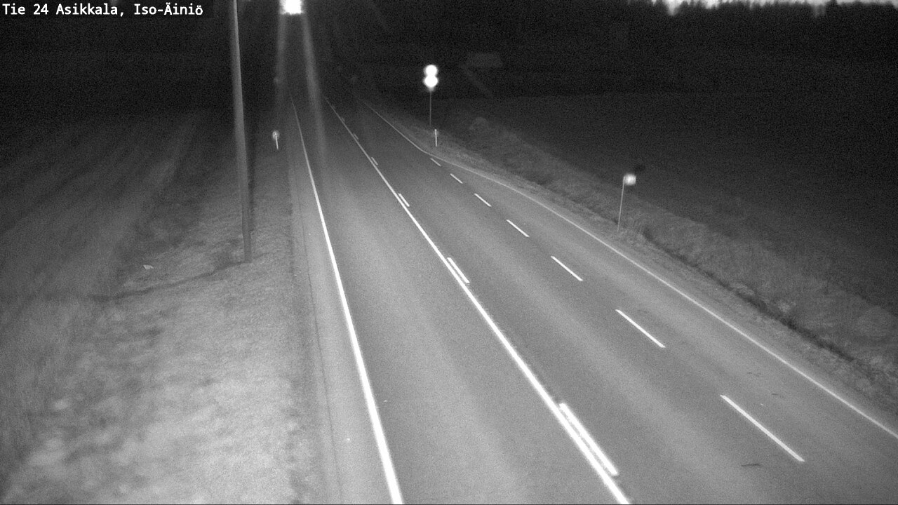 Weather Camera Image Road 24 Asikkala, Iso-Äiniö, Asikkala, Päijät-Häme