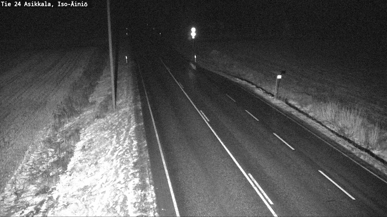 Weather Camera Image Väg 24 Asikkala, Iso-Äiniö, Asikkala, Päijät-Häme