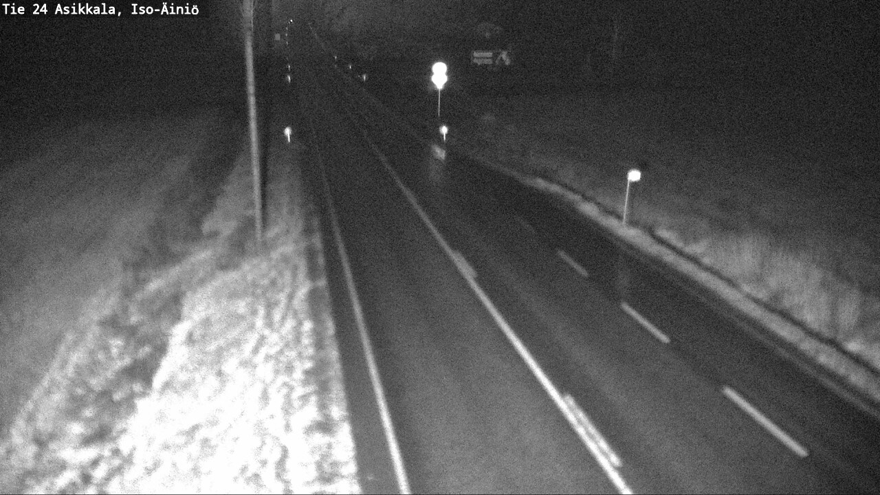 Weather Camera Image Väg 24 Asikkala, Iso-Äiniö, Asikkala, Päijät-Häme