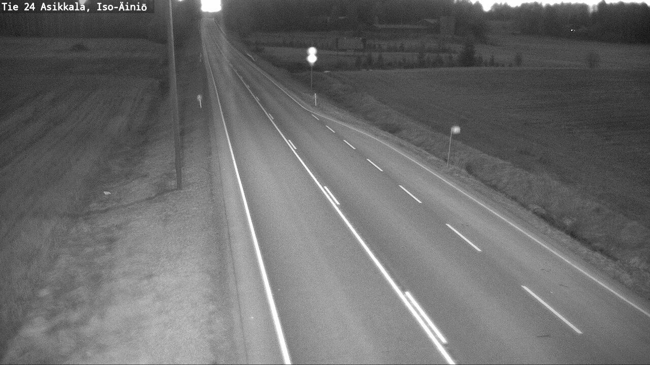 Weather Camera Image Road 24 Asikkala, Iso-Äiniö, Asikkala, Päijät-Häme
