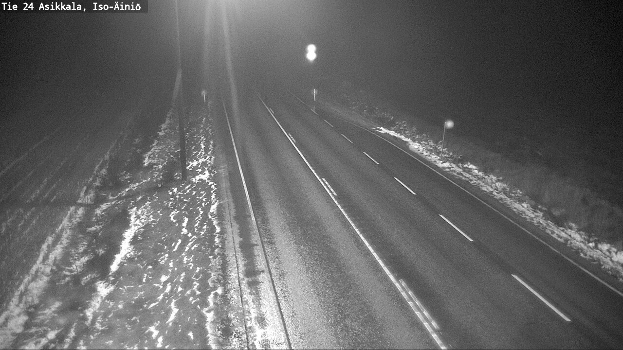 Weather Camera Image Väg 24 Asikkala, Iso-Äiniö, Asikkala, Päijät-Häme